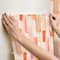 RoomMates Mr. Kate Pink Watercolor Glass Peel & Stick Wallpaper